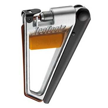 Выжимка цепи ICE TOOLZ, 6-10 ск., HG/UG/IG, 61A4 Выжимка цепи ICE TOOLZ, 6-10 ск., HG/UG/IG, 61A4Велоинструменты<br>Портативная выжимка цепи.<br>Совместима с цепями Shimano типа HG/UG/IG.<br>Идеальна для 6,7,8,9 и 10-ти скоростных цепей.<br>Крышка-упор для большого пальца защищает руки от контакта с грязной цепью и фиксирует цепь в правильном положении.<br>Отсек для хранения сменных пинов и замков цепи.<br>В комплекте крюк для натяжения цепи.<br>