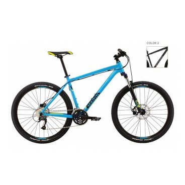 Горный велосипед MARIN Bobcat Trail 7.4 2016 Горный велосипед MARIN Bobcat Trail 7.4 2016Горные (MTB)<br>MARIN Bobcat Trail 7.4 2016<br>Легкая и прочная алюминиевая рама, выполненная по фирменной технологии из гидроформованных труб с тройным баттированием, плавный ход вилки с гидравлической блокировкой и колеса 27,5 обеспечат Вам отличный накат и комфорт передвижения.<br><br><br><br><br>Общие характеристики<br><br><br>Модель<br>2016 года<br><br><br>Тип<br>для взрослых<br><br><br>Область применения<br>горный (MTB), кросс-кантри<br><br><br>Вес велосипеда<br>13.98 кг<br><br><br>Рама, вилка<br><br><br>Материал рамы<br>алюминиевый сплав<br><br><br>Амортизация<br>Hard tail (с амортизационной вилкой)<br><br><br>Наименование мягкой вилки<br>SR Suntour XCM-LO 27.5<br><br><br>Конструкция вилки<br>пружинно-масляная<br><br><br>Уровень мягкой вилки<br>спортивный<br><br><br>Ход вилки<br>100 мм<br><br><br>Регулировки вилки<br>жесткости пружины, блокировка хода<br><br>Конструкция рулевой колонки<br>полуинтегрированная, безрезьбовая<br><br><br>Размер рулевой колонки<br>1 1/8<br><br><br>Колеса<br><br><br>Диаметр колес<br>27.5 дюймов<br><br><br>Наименование покрышек<br>Schwalbe Rapid Rob, 27.5x2.25<br><br><br>Наименование ободов<br>Maddux<br><br><br>Материал обода<br>алюминиевый сплав<br><br><br>Двойной обод<br>есть<br><br><br>Торможение<br><br><br>Наименование переднего тормоза<br>Tektro Auriga, 180mm<br><br><br>Тип переднего тормоза<br>дисковый гидравлический <br><br><br>Уровень переднего тормоза<br>спортивный<br><br><br>Наименование заднего тормоза<br>Tektro Auriga, 160mm<br><br><br>Тип заднего тормоза<br>дисковый гидравлический<br><br><br>Уровень заднего тормоза<br>спортивный<br><br><br>Трансмиссия<br><br><br>Количество скоростей<br>27<br><br><br>Уровень заднего переключателя<br>прогулочный<br><br><br>Наименование заднего переключателя<br>Shimano Acera Shadow<br><br><br>Уровень переднего переключателя<br>прогулочный<br><br><br>Наименование переднего переключателя<br>Shimano Altus<br><br><br>Уровень манеток<br>прогулочные<br><br><br>Наименование манеток<br>Shimano Altus RapidFire Plus<br><br><br>Конструкция манеток<br>триггерные двухрычажные<br><br><br>Уровень каретки<br>прогулочные<br><br><br>Наименование каретки<br>Sealed Cartridge Bearing<br><br><br>Конструкция каретки<br>неинтегрированная<br><br><br>Тип посадочной части вала каретки<br>квадрат<br><br><br>Уровень кассеты<br>прогулочные<br><br><br>Наименование кассеты<br>SunRace, 11-36T<br><br><br>Количество звезд в кассете<br>9<br><br><br>Количество звезд системы<br>3, число зубьев 44-32-22<br><br><br>Конструкция педалей<br>платформы<br><br><br>Руль<br><br><br>Конструкция руля<br>изогнутый<br>