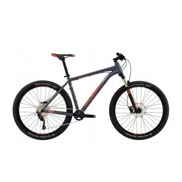 Горный велосипед MARIN Nail Trail 7.6 2016 Горный велосипед MARIN Nail Trail 7.6 2016Горные (MTB)<br>MARIN Nail Trail 7.6 2016<br>Горный велосипед Marin Nail Trail 7.6, модельный ряд 2016 года - это идеальное сочетание скорости вращения и маневренности.<br><br>Ключевыми особенностями Nail Trail 7.6 является новая легкая рама Series 2 Frame, амортизационная вилка Rock Shox с ходом 100 мм, трансмиссия 2x10 Shimano Deore/Deore XT Shadow Plus, гидравлические дисковые тормоза Shimano и гоночная резина Schwalbe. Компоненты высокого класса делают Nail Trail 7.6 уже не просто игрушкой! <br><br><br><br><br>Общие характеристики<br><br><br>Модель<br>2016 года<br><br><br>Тип<br>для взрослых<br><br><br>Область применения<br>горный (MTB), кросс-кантри<br><br><br>Рама, вилка<br><br><br>Материал рамы<br>алюминиевый сплав<br><br><br>Амортизация<br>Hard tail (с амортизационной вилкой)<br><br><br>Наименование мягкой вилки<br>RockShox Recon Silver 27.5 Solo Air<br><br><br>Конструкция вилки<br>воздушно-масляная<br><br><br>Уровень мягкой вилки<br>спортивный<br><br><br>Ход вилки<br>100 мм<br><br><br>Регулировки вилки<br>жесткости пружины, скорости обратного хода, блокировка хода<br><br><br>Другие регулировки<br>TurnKey Lockout<br><br><br>Конструкция рулевой колонки<br>безрезьбовая<br><br><br>Размер рулевой колонки<br>1 1/8<br><br><br>Колеса<br><br><br>Диаметр колес<br>27.5 дюймов<br><br><br>Наименование покрышек<br>Schwalbe Racing Ralph, 27.5x2.25<br><br><br>Наименование ободов<br>Maddux HD510, Tubeless Ready<br><br><br>Материал обода<br>алюминиевый сплав<br><br><br>Двойной обод<br>есть<br><br><br>Торможение<br><br><br>Наименование переднего тормоза<br>Shimano BR-M445, 180mm<br><br><br>Тип переднего тормоза<br>дисковый гидравлический<br><br><br>Уровень переднего тормоза<br>спортивный<br><br><br>Наименование заднего тормоза<br>Shimano BR-M445, 160mm<br><br><br>Тип заднего тормоза<br>дисковый гидравлический<br><br><br>Уровень заднего тормоза<br>спортивный<br><br><br>Трансмиссия<br><br><br>Количество скоростей<br>11<br><br><br>Уровень заднего переключателя<br>полупрофессиональный<br><br><br>Наименование заднего переключателя<br>Shimano Deore XT Shadow Plus<br><br><br>Уровень манеток<br>спортивные<br><br><br>Наименование манеток<br>Shimano Deore<br><br><br>Конструкция манеток<br>триггерные двухрычажные<br><br><br>Уровень каретки<br>спортивные<br><br><br>Наименование каретки<br>External Sealed Cartridge Bearing<br><br><br>Конструкция каретки<br>интегрированная<br><br><br>Уровень кассеты<br>спортивные<br><br><br>Наименование кассеты<br>SunRace, 11-42T<br><br><br>Количество звезд в кассете<br>11<br><br><br>Количество звезд системы<br>1, число зубьев 32<br><br><br>Конструкция педалей<br>без педалей<br><br><br>Руль<br><br><br>Конструкция руля<br>изогнутый<br>