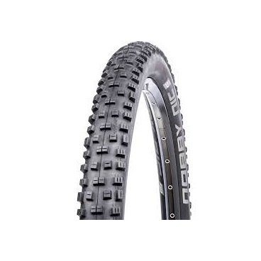 Велопокрышка SCHWALBE Nobby Nic 26x2.10 ( 54-559), PaceStar\TLR\DD, MTB, черная, 11600093 Велопокрышка SCHWALBE Nobby Nic 26x2.10 ( 54-559), PaceStar\TLR\DD, MTB, черная, 11600093Велопокрышки<br>Покрышка Schwalbe Nobby Nic Performance MTB - вседорожный фаворит. Рисунок протектора обеспечивает отличное сцепление и низкое сопротивление качению, состав протектора заходит на боковые стенки и делает покрышку хорошо защищенной от порезов, крупные блоки удлиняют срок службы шины. Nobby Nic - лучший друг райдера МТБ.<br><br>Характеристики:<br><br>Размер: 26 x 2.10 (57-559)<br>Давление: 30-55 psi (2-4 Bar)<br>Нагрузка: 100 кг<br>Корд: Wired (стальной)<br>EPI: 67<br>вес: 595 грамм<br>цвет: черный<br>