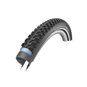 Велопокрышка SCHWALBE Marathon Plus MTB 27.5x2.10 (54-584), SmartG\Dual, MTB, черная, 11101024 Велопокрышка SCHWALBE Marathon Plus MTB 27.5x2.10 (54-584), SmartG\Dual, MTB, черная, 11101024Велопокрышки<br>Наиболее защищенная от проколов MTB шина. Новый динамичный протектор. За счет центральной дорожки шина катит легко по твердой поверхности, а мощные боковые блоки позволяют добиться отличной передачи вне дороги. Слой SmartGuard гарантирует великолепную защиту от проколов. <br>Характеристики:<br>Назначение - MTB<br>Модель - MARATHON PLUS MTB<br>Уровень - Performance<br>Версия - SmartGuard<br>Размер в дюймах- 27.5<br>Ширина в дюймах- 2.10<br>Размер (ETRTO) - 54x584<br>Компаунд - Dual<br>Корд - Wired (кордовая)<br>Протектор- HS 468<br>Давление, BAR - 2.0-4.5<br>Давление, PSI - 30-65<br>Плотность (EPI) - 67<br>Нагрузка, кг - 125<br>Цвет - Black-Reflex<br>Вес, кг -1.200<br>