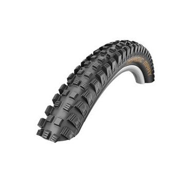 Велопокрышка SCHWALBE Magic Mary 26x2.35 (60-559), VertStar\TLR\SuperGravity, MTB, черная, 11600536 Велопокрышка SCHWALBE Magic Mary 26x2.35 (60-559), VertStar\TLR\SuperGravity, MTB, черная, 11600536Велопокрышки<br>Даже на стадии разработки эта покрышка получала мировые кубки и выигрывала чемпионаты. Благодаря новой технологии Super Gravity она стала легче, при том, что она по-прежнему чрезвычайно устойчива к нагрузкам на боковые поверхности и к повреждениям. В то же время гибкий протектор обеспечивает гораздо лучшую управляемость. Новый профиль еще более универсален, поэтому покрышке не страшна никакая горная тропа. <br>Характеристики:<br> Размер: ETRTO 60-559 (26 x 2.35 Inch) <br>Тип: Folding <br>Компаунд: TrailStar <br>Особенности: Super Gravity, TL Easy <br>Цвет: Black<br> Вес: 1045 g (37 oz) <br>Давление: 1.60 - 3.50 Bar (23 - 50 psi) <br>Максимальная нагрузка: 115 kg <br>EPI: 67 <br>Профиль: HS447<br>