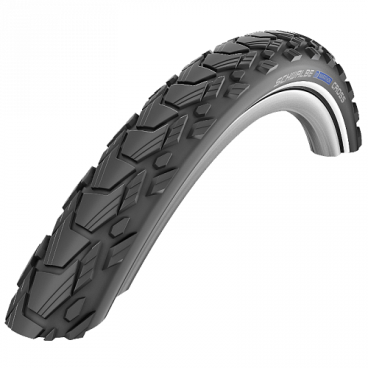Велопокрышка Schwalbe Marathon Cross 27.5x1.65 (44-584), RaceG\SpeedGrip 11101017 Велопокрышка Schwalbe Marathon Cross 27.5x1.65 (44-584), RaceG\SpeedGrip 11101017Велопокрышки<br>Легкая спортивная цепкая. Шина Marathon Cross вернулась. С ее низким весом и цепкостью, она подходит как ориентированным на спорт, так и на каждодневное катание обычным любителям. Но, несмотря на всю свою спортивность, она остается шиной Marathon с присущими этой линейке шин долговечностью, светоотражающими полосками и защитой от проколов RaceGuard.<br><br>Подходит для использования на электровелосипедах с макс. скоростью 25 км/ч.<br><br><br>Характеристики<br><br>Назначение: Город<br>Протектор: HS470, слик<br>TPI: 67<br>Каркас: Проволочный (Wired)<br>Боковина: Lite<br>Защита: RaceGuard<br>Размер: 27.5x1.65 (44-584)<br>Материал/Версия: SpeedGrip/ Perfomance<br>Давление: 3.5-6.0 Bar, <br>Компаунд: SpeedGrip<br>Вес: 620г<br>Цвет: Black-Reflex (Черный с светоотражающими полосами)<br>Нагрузка:105кг.<br>