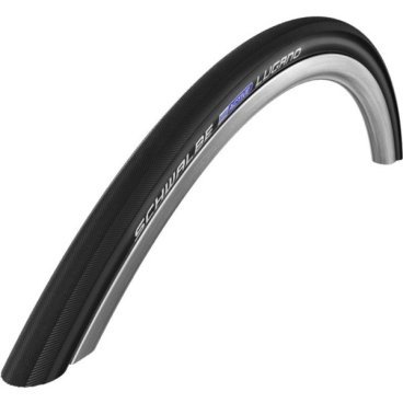 Шоссейная покрышка Schwalbe Lugano 700x23C, черная, 11101009V Шоссейная покрышка Schwalbe Lugano 700x23C, черная, 11101009VВелопокрышки<br>Schwalbe LUGANO<br>Шина начального уровня.<br>Новый протектор. Предсказуемое поведение на трассе и вполне приемлемая цена.<br><br><br> Размеры: 700x23C (23-622)<br> Профиль: HS471<br> Цвет: Черный<br> Материал: Silica/ Active<br> Назначение: Шоссе<br> Каркас: Проволочный<br> Боковина: Lite<br> Защита: Kevlar Guard<br> Вес: 325 гр. <br> Макс. нагрузка: 60 кг (на одно колесо)<br> Оценка по скоростным характеристикам: 3 из 6<br> Оценка по сцеплению: 3 из 6<br> Оценка по защите от проколов: 3 из 6<br> Оценка по сроку службы: 3 из 6<br> Рекомендуемое давление в шинах: 6.0-9.0 Bar<br>