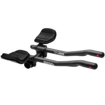 Руль аэро Profile Design T2+ Carbon Aerobar, карбон, черный, RHCT21 Руль аэро Profile Design T2+ Carbon Aerobar, карбон, черный, RHCT21Рули<br>T2 + Carbon предназначена для гонок и ориентирован на гонщиков, которые ищут наиболее агрессивную посадку . Рога формы S- Bend в сочетании с 30-мм подъёмом, обеспечивает разнообразие положений хвата в низкой посадке.<br><br>Интегрированная, фрезерованная алюминиевая система кронштейнов 6061 - T6 с затяжкой одним болтом позволяет регулировать длину и угол вращения подлокотников<br> Характеристики <br>Кронштейн: J4 Bracket<br>Подлокотник: F-35a Aluminum Armrest<br>Stack: 60mm-120mm<br>Reach: -75mm, -60mm, -45mm, -20mm, -5mm, 10mm<br>Ширина: 165mm-320mm (center to center)<br>Выдвижение: 200mm-300mm (C of basebar-end)<br>Диаметр зажима: 26.0mm и 31.8mm<br>Цвет: Gloss Carbon Black<br>Вес: 584g<br>