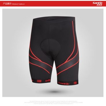 Велотрусы Santic, размер XXL, черно-красный, MC05045RXXL Велотрусы Santic, размер XXL, черно-красный, MC05045RXXLВелошорты<br>Велотрусы Santic изготовлены из полиэстера, нейлона и спандекса. Материал не мнётся и имеет повышенные влагоотводящие и быстросохнущие свойства. <br>Модель имеет удобный, дышащий памперс и селиконовые стяжки препятствующие соскальзыванию . Благодаря высокотехнологическому материалу производится быстрый отвод пота с поверхности тела, что сохраняет нормальный теплообмен организма. <br> Характеристики <br> Размер: XXL (EU-XL)<br> Цвет: черно-красный<br>