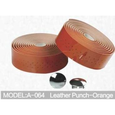 Обмотка руля велосипедная Kivi, Leather Punch, оранжевый, A-064 Обмотка руля велосипедная Kivi, Leather Punch, оранжевый, A-064Ручки и Рога<br><br>