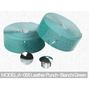 Обмотка руля велосипедная Kivi, Leather Punch, бирюзовый, A-065 Обмотка руля велосипедная Kivi, Leather Punch, бирюзовый, A-065Ручки и Рога<br><br>