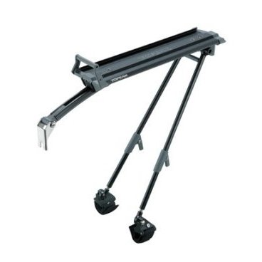 Багажник на велосипед Topeak Roadie Rack, для колеса 28, крепление за задние перья, черный, TA2403B Багажник на велосипед Topeak Roadie Rack, для колеса 28, крепление за задние перья, черный, TA2403BБагажники для велосипеда<br>Компактный и очень легкий алюминиевый багажник с быстросъемной конструкцией черного цвета. Легкая установка на любой шоссейный велосипед с креплением за задний тормоз и задние верхние перья рамы. Возможность регулировки угла наклона в широких пределах. Багажник совместим с шоссейными велосипедами, укомплектованными колесами 700 х 23-28С.<br> Характеристики <br>Цвет:Черный<br>Назначение:Шоссе<br>Размер колес:28 (700С)<br>Тип тормозов: Ободные (клещевые)<br>Материал товара:Алюминий<br>Макс. нагрузка:7 кг<br>Совместимость: Крепление за задние перья и задний тормоз клещевого типа<br>Сумки RX TrunkBag EX<br>Дополнительно:Одновременно служит крылом<br>Вес в упаковке:1 кг<br>Вес товара: 420 гр<br>Размеры: 30 x 15 x 36.3 cm<br>