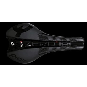 Седло велосипедное Prologo, ZERO-TRI PAS CPC, TIROX, черный, AM15, ZETRTN2HBC5-AM Седло велосипедное Prologo, ZERO-TRI PAS CPC, TIROX, черный, AM15, ZETRTN2HBC5-AMСедла для велосипедов<br>Седло PROLOGO ZERO-TRI PAS CPC одно из лучших, в линейке Prologo, седло для триатлона и разделки. Плоская форма и увеличенная ширина седла, дают гонщикам дополнительные преимущества в эффективности и мощности педалирования. <br><br> Prologo PAS (perineal area system) Эта система разработана, чтобы устранить излишнее давление на мягкие ткани и онемение в паховой области. Дополнительный комфорт достигнут благодаря применению пенного наполнителя с эффектом памяти и дополнительному вырезу в центральной части седла. Это гарантирует, хорошее кровоснабжение органов малого таза во время очень длинных поездок. Конечный результат - комфорт и работа без чувства усталости или онемения. <br><br> Prologo CPC (Connect Power Control) — технология пришедшая в велоспорт из гонок Formula 1 и запатентованная компанией Prologo. Короткие, полые внутри «ворсинки» изготовленные из гелеобразного полимера, выполняют сразу несколько функций. Удерживают гонщика от соскальзывания на нос седла. Благодаря наноструктуре полимера, гасят вибрацию и тряску, защищая мышцы и сухожилия, тем самым уменьшают «усталость» мышц и способствуют более быстрому восстановлению после тренировки. «Ворсинки» благодаря специальному материалу, из которого они изготовлены, деформируются снизу. В это же время верхней частью, они оказывают массирующий эффект, улучшая кровоснабжение тканей, дополнительно препятствуя онемению и чувству «покалывания». Также создаётся эффект улучшенной вентиляции и охлаждения. <br><br> Рамки седла TIROX - сталь легкого сплава, очень стойкая к растяжению и скручиванию, используется в авиационной и авиакосмической промышленности, имеет низкий вес. TIROX является идеальным балансом между прочностью, весом и ценой. <br> Характеристики <br> Размер: 254 * 136мм<br> Вес: 215 г <br> Основание: инъекции карбонового волокна<br> Рельсы: TiroX<br> Покрытие: микрофибра+ CPC<br> Заполнение: легкая пена<br>