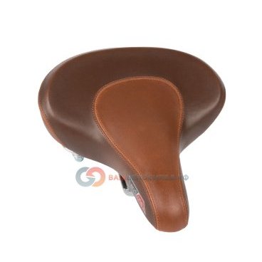Седло велосипедное VELO комфорт VL-8089 широкое, пружинно-эластомерное 267х221мм коричневое 6-148089 Седло велосипедное VELO комфорт VL-8089 широкое, пружинно-эластомерное 267х221мм коричневое 6-148089Седла для велосипедов<br>Супер-комфортное велоседло VELO VL-8089 (для спорта и отдыха)<br>очень широкое<br> с ударопоглощающим эластомером<br>с антискользящим покрытием<br> стальные направляющие, с хромированными пружинами<br>920г<br>267х221мм<br>коричневое с узором, блистер<br>Артикул 6-148089<br>