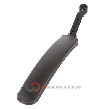 Крыло заднее 24-26 пластик, на подседельный штырь, черное 6-614026 Крыло заднее 24-26 пластик, на подседельный штырь, черное 6-614026Крылья для велосипедов<br>Крыло заднее 24-26 на подседельный штырь <br>- 24-26 <br>- быстросъемное <br>- пластиковое <br>- регулируемый угол наклона и высота <br>- универсальное креление к подседельному штырю <br>- широкое <br>черное <br>Артикул 6-614026<br>