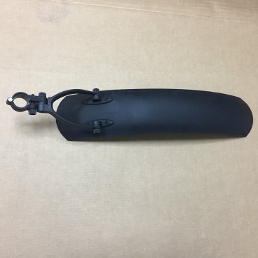 Велокрыло заднее для Фэтбайка, жесткий пластик, 24”-29”, Заднее, черный, rearfender Велокрыло заднее для Фэтбайка, жесткий пластик, 24”-29”, Заднее, черный, rearfenderКрылья для велосипедов<br>Крыло заднее для ФэтБайк 24”-29”.<br>Настраиваемая геометрия в зависимости от высоты колеса<br><br>Предназначение: для велосипедов типа ФЭТБАЙК<br>Диаметр колеса 24, 26, 27.5, 28, 29<br>Ширина: 115 мм<br>Тип велокрыла: Заднее<br>Крепление за подседельный штырь<br>Регулируемый угол наклона и высоты<br>Материал: жесткий пластик.<br>Цвет: черный<br>Вес 340 грамм<br>