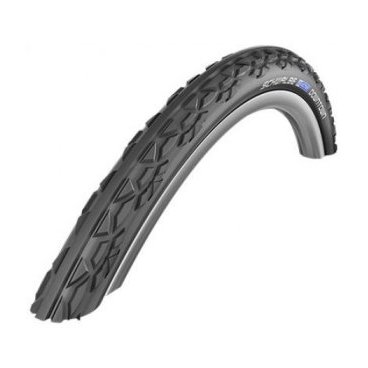 Покрышка SchwalbeDownTown, K-Guard\GRC, 24x1.00 (25-540), HS342 Покрышка SchwalbeDownTown, K-Guard\GRC, 24x1.00 (25-540), HS342Велопокрышки<br>Производитель: Schwalbe. Покрышка DOWNTOWN является резиной для езды по асфальтовому покрытию, но с возможностью съезжать и на грунтовые дороги. Особая конструкция протектора обеспечивает хороший накат и неплохое сцепление на сухом грунте. Из особенностей: защита от проколов серии KevlarGuard.<br><br>Примечание: данная покрышка предназначена для установки на инвалидные коляски.<br><br>Характеристики:<br><br> размер: 24 x 1 (25x540)<br> Давление: 6.0-10.0 BRA (85-145psi)<br> Нагрузка: 60кг<br> корд: Wired (стальной)<br> компаунд: GRC (серый компаунд для реабилитационных колясок)<br> Версия: KevlarGuard (изготовлен из натуральной резины и усилен волокнами KEVLAR)<br> EPI: 50<br> Вес: 420г<br> цвет: серый/черный<br>