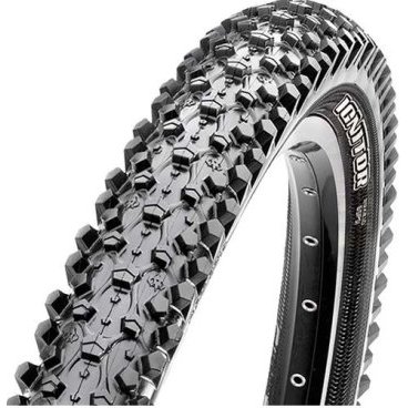 Велопокрышка Maxxis Ignitor, 26x1.95, 60 TPI, wire, черная, TB66711100 Велопокрышка Maxxis Ignitor, 26x1.95, 60 TPI, wire, черная, TB66711100Велопокрышки<br>Рисунок протектора покрышки Ignitor был разработан для самых придирчивых гонщиков, участвующих в чемпионатах мира. Широко расставленные элементы протектора обеспечивают хороший накат, а скошенные пятиугольные шипы создают отличное сцепление в поворотах на покрытиях средней жесткости. <br><br> Характеристики <br><br> Направленные пятиугольные скошенные шипы<br> Размер: 26x1.95<br> Плотность корда: 60 TPI<br> Тип корда: жесткий<br> Максимальное давление: 65 PSI<br> Жесткость резины: 70а<br> Вес: 520г<br>