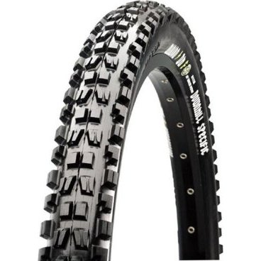 Велопокрышка Maxxis Minion Front, 26x2.35, 60TPI, wire, 42aST, черная, TB73550000 Велопокрышка Maxxis Minion Front, 26x2.35, 60TPI, wire, 42aST, черная, TB73550000Велопокрышки<br>Покрышки Maxxis Minion DH Front (передние) - это стандарт, на который ориентируются все в рамках дисциплины даунхил. Эта покрышка использует шипы особой формы с низким сопротивлением и продольными вырезами для лучшего сцепления в самых суровых условиях трассы. Такая конструкция улучшает удержание контроля по прямой и в острых поворотах, даёт райдеру точность каждого манёвра. Характер рисунка направленный.<br> <br> Характеристики <br>Направленный профиль рисунка<br>Основание Wire<br>Материал: Kevlar/Aramid<br>Жёсткость: 60a<br>Максимальное давление: 65 Psi<br>Компаунд: одинарный<br>2-ух слойная структура с защищёнными боковыми стенками.<br>Размер: 26 х 2.35<br>Борт: 60 TPI<br>Вес: 1.08 кг<br>