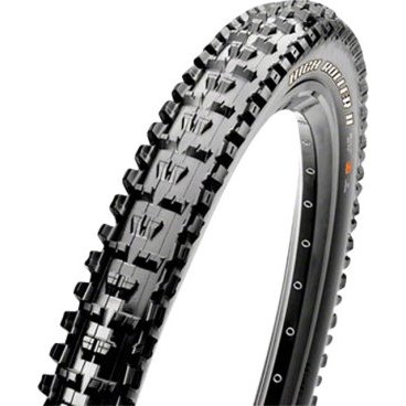 Велопокрышка Maxxis High Roller II+EXO TR, 27.5x2.3, 60 TPI, складная, Dual, черная, TB85923000 Велопокрышка Maxxis High Roller II+EXO TR, 27.5x2.3, 60 TPI, складная, Dual, черная, TB85923000Велопокрышки<br>Новое поколение популярнейшей покрышки для DH и FR. Большое пространство между шипами и агрессивный рисунок протектора помогают Хайроллеру II отлично сцепляться с почвой и очищаться от грязи. Измененная форма шипов улучшила тормозные характеристики и боковое сцепление в поворотах и на сухих грунтах. Боковины с Exo Protection – для еще большей сопротивляемости проколам и порезам, трехсоставный компаунд 3C Maxx Grip специально разработан для даунхилла и обеспечивает превосходное сцепление. . <br><br> Характеристики <br><br> Exo Protection<br> Tubeless Ready<br> Размер: 27.5x2.30<br> Компаунд: 62a/60a<br> Корд: 60 TPI, кевларовый<br> Вес: 845 грамм<br>
