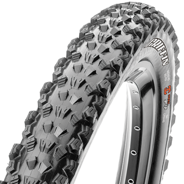 Велопокрышка Maxxis Griffin DH 60DW ST, 27.5x2.4, черная, TB85969100 Велопокрышка Maxxis Griffin DH 60DW ST, 27.5x2.4, черная, TB85969100Велопокрышки<br>Новая покрышка для гонок даунхилла от Maxxis. Имеет менее агрессивный протектор, тройной или Super Tacky компаунд. Покрышка Griffin DH идеально подойдет для трасс с сухим и плотным грунтом. Менее агрессивный проектор обеспечивает отличный накат, при этом покрышка сохраняет необходимую для даунхилла прочность. Шипы меньше и расположены ближе друг к другу, боковые шипы отличаются большим наклоном для подавления сопротивления качению, что помогает на трассах, где нужно активно крутить педали. <br><br> Характеристики <br><br> Размер: 27.5x2.40<br> Компаунд: Super Tacky<br> Корд: 60 TPI, стальной<br> Вес: 1190 грамм<br>