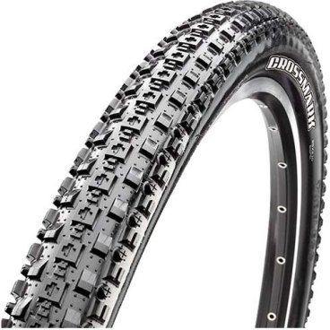 Велопокрышка Maxxis Crossmark +EXO TR, 29x2.1, 60 TPI, складная, Dual, черная, TB96665100 Велопокрышка Maxxis Crossmark +EXO TR, 29x2.1, 60 TPI, складная, Dual, черная, TB96665100Велопокрышки<br>Cross Mark – наглядный пример эволюции в производстве кросс-кантрийных покрышек. Близко расположенные шипы в центральной части протектора обеспечивают достаточное сцепление на мокрых корнях и камнях. Слегка приподнятые боковые шипы отлично держат в поворотах. <br> Характеристики <br> Центральный ряд шипов для улучшения наката<br> Увеличенные боковые шипы для контроля в поворотах<br> Подходит для переднего или заднего колеса<br> Размер: 29x2.10<br> Плотность корда: 60 TPI<br> Тип корда: складной<br> Компаунд: Dual<br> Технология: EXO/TR<br> Максимальное давление: 60 PSI<br> Жесткость резины: 70a<br> Вес: 700г<br>