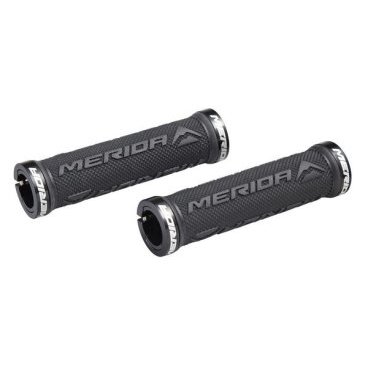 Велосипедные грипсы с замком Merida Double Lock Softer, Gel padding, 130mm, черный, 2058032769 Велосипедные грипсы с замком Merida Double Lock Softer, Gel padding, 130mm, черный, 2058032769Ручки и Рога<br>Мягкие грипсы с двусторонними лок-онами Merida.<br>Благодаря замкам грипса будет надежно зафиксирована на руле.<br>Длина: 130 мм<br>