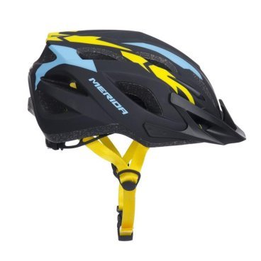 Велошлем Merida Duncan, 51-56cm, черно-синий, 2277006300 Велошлем Merida Duncan, 51-56cm, черно-синий, 2277006300Велошлемы<br>Детский шлем Merida Anna является полной копией взрослых моделей и совмещает в себе такие важные качества как прочность и малый вес. Шлем рассчитан на детей 6-12 лет. <br><br><br> Характеристики <br><br>- Размер: 51-56 см<br>- Москитная сетка закрывает фронтальные отверстия<br>- Съемный козырек<br>- Мягкие вставки внутри шлема: 2d micro dial fit system<br>- Цвет: черный с синими и зелеными элементами<br>