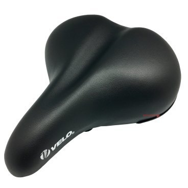 Велоседло VELO SENSO комфорт 269х224мм, пена, 886г, с пружинами, Webspring Comfort, чёрное VL-8024S Велоседло VELO SENSO комфорт 269х224мм, пена, 886г, с пружинами, Webspring Comfort, чёрное VL-8024SСедла для велосипедов<br>Комфорт, 270*265 мм 886 грамм. С пружинами. Чёрное<br>VELO Седло VL-8024S Серия: SENSO. Комфорт. Размер: 269х224мм. Вес: 886г. Обшивка: PU. Наполнитель: Пена высокой плотности. Рельсы: Сталь. Система амортизации: Webspring Comfort. Прочие технологии: Strong Cover - покрытие устойчивое к свету и влаге, LED Light - диоды безопасности в заднике.<br>