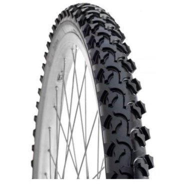 Велопокрышка RUBENA V36 RAPID, 26 x 1,95 (52-559), CL, черная, 510952707042 Велопокрышка RUBENA V36 RAPID, 26 x 1,95 (52-559), CL, черная, 510952707042Велопокрышки<br>Бюджетная и универсальная покрышка, которая подходит для катания как по асфальту так и по грунтам. Предназначена для спокойной езды, рисунок проектора обеспечивает хорошее и контролируемое поведение на сухих поверхностях. Предназначена для установки на детские велосипеды с посадочным диаметром 16.<br><br>Размер: 26 x 1,95 (52-559)<br><br>Классический (CL) - Надежность, износостойкость, хорошую управляемость, высокие инфляционные давления. Используйте для нормальной работы, рекреационного спорта.<br>