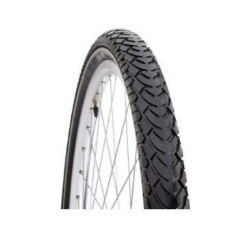 Велопокрышка RUBENA V41 WALRUS, 28 x 1,75 (47-622), CL, черная, 510952704042 Велопокрышка RUBENA V41 WALRUS, 28 x 1,75 (47-622), CL, черная, 510952704042Велопокрышки<br>Покрышка предназначена для использования на асфальтовом покрытии, благодаря строению своего протектора она имеет отличный накат и хорошее сцепление. Так же можно съехать на укатанную, сухую грунтовую дорогу, однако сцепление с поверхностью будет не максимальным.<br>Обратите внимание: это только покрышка (не колесо в сборе)<br><br>Характеристика:<br><br> Размер: 28х1.75 (47х622 мм)<br> Конструкция: Classic<br> Компаунд: (BC)<br> Цвет: черный<br> TPI: 22<br> Давление: до 2.8 атм<br> Грузоподъемность: 96 кг<br> Вес: 820 г<br>