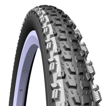 Велопокрышка RUBENA V98 KRATOS, TD, 29 x 2,25 (57-622), RP, черный/серый, 510952430052 Велопокрышка RUBENA V98 KRATOS, TD, 29 x 2,25 (57-622), RP, черный/серый, 510952430052Велопокрышки<br>Грязь и каша любимое покрытие этой покрышки. Идеальная управляемость и сцепление. <br>Легкая грунтовая покрышка для МТВ велосипедов. В основном предназначена для езды по твердому и не очень мокрому грунту. Ряд частых боковых шипов грунтозацепов обеспечит надежное сцепление при прохождении поворотов, а невысокий протектор - отличный накат. <br><br>Размер: 29 x 2,25 (57-622)<br><br>TOP DESIGN (TD) - покрышки более высокого, профессионального уровня.<br><br>Racing Pro (RP) - низкий вес, низкое сопротивление качению, большой диапазон рабочего давления, простота хранения.<br>