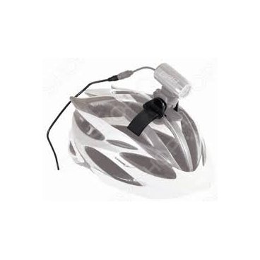 Держатель на шлем BBB Helmetmount + extention cable, 800mm, BLS-69 Держатель на шлем BBB Helmetmount + extention cable, 800mm, BLS-69Велошлемы<br>Скоба для крепления фонаря к шлему.<br><br>Крепится к шлему ремнем velcro.<br><br>Отсек для батареек можно хранить в кармане майки или в пакете.<br><br>также подходит к HighIntegrate BLS-43.<br>