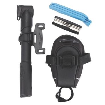 Дорожный вело-комплект BBB CombiPack, сумка+мультитул btl-42S+монтажка btl-81+ насос bmp-24, BSB-51 Дорожный вело-комплект BBB CombiPack, сумка+мультитул btl-42S+монтажка btl-81+ насос bmp-24, BSB-51Велоинструменты<br>Подседельная сумка EasyPack S с аксессуарами:<br>BTL-42S инструмент с 6 функциями.<br>BTL-81 EasyFit монтажки 3шт.<br>BMP-24 WindWave мини-насос с крепежом.<br>
