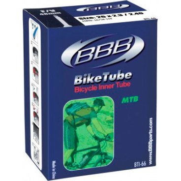 Камера велосипедная BBB, 29x1.9/2.3, FV, 48mm, защита от проколов, черная, велониппель, BTI-89 Камера велосипедная BBB, 29x1.9/2.3, FV, 48mm, защита от проколов, черная, велониппель, BTI-89Камеры для велосипеда<br>Камеры BBB изготовлены из долговечного резинового компаунда. <br><br>Никаких швов, которые могут пропускать воздух. Толщина стенки: 0.87 мм. Достаточно большая для защиты от проколов и достаточно небольшая для снижения веса.<br>