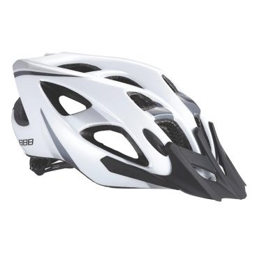 Велошлем BBB 2015, 18 отверстий, helmet Elbrus, матово белый, US:L (57-63 см), BHE-34 Велошлем BBB 2015, 18 отверстий, helmet Elbrus, матово белый, US:L (57-63 см), BHE-34Велошлемы<br>Интегрированная конструкция.<br><br>18 вентиляционных отверстий.<br><br>Отверстия для вентиляции в задней части шлема для оптимального распределения потоков воздуха.<br><br>Защитная сетка от насекомых в вентиляционных отверстиях.<br><br>Настраиваемые ремешки для максимально комфортной посадки.<br><br>Простая в использовании система настройки TwistClose, можно настроить шлем одной рукой.<br><br>Съемные мягкие накладки с антибактериальными свойствами и возможностью стирки.<br><br>Светоотражающие наклейки на задней части шлема.<br><br>Съемный козырек.<br><br>Размеры: L (57-63 см).<br>