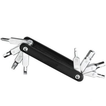 Мультитул велосипедный BBB MicroFold, M - 8 функций, BTL-42M Мультитул велосипедный BBB MicroFold, M - 8 функций, BTL-42MВелоинструменты<br>-8 функций.<br><br>-Шестигранники: 2,3,4,5 и б мм<br><br>-Плоская и крестовая отвёртки.<br><br>-Ключ Т25 и ТЗО для дисковых тормозов.<br>