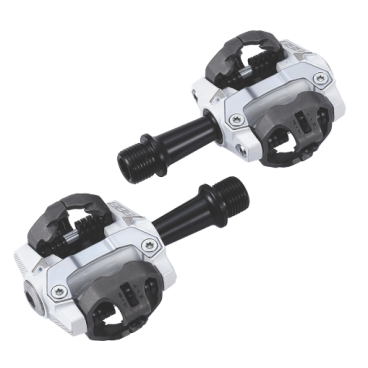 Педали велосипедные BBB clipless ForceMount crmo axle, белый, сталь, BPD-14_white Педали велосипедные BBB clipless ForceMount crmo axle, белый, сталь, BPD-14_whiteПедали для велосипедов<br>Контактные педали стандарта SPD.<br>Регулируемое усилие выстегивания.<br>Легко встегиваются и выстегиваются.<br>Открытая конструкция для беспроблемной работы в грязную погоду.<br>Усиление корпуса нержавеющей сталью.<br>Фрезерованная ось из хроммолибденовой стали.<br>Насыпной подшипник со стороны шатуна и промышленный подшипник на внешней стороне.<br>Шипы BBB Click & Go, совместимые с педалями стандарта SPD в комплекте.<br>Вес: 294 гр.<br>Цвет: белый.<br>