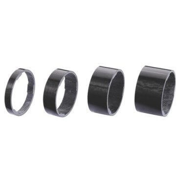 Проставочные кольца BBB UltraSpace, 1.1/8, 5/10/15/20mm, UD Carbon, карбон, BHP-35 Проставочные кольца BBB UltraSpace, 1.1/8, 5/10/15/20mm, UD Carbon, карбон, BHP-35Рули<br>Сверхлегкие проставочные кольца из карбона ненаправленного плетения.<br>Уникальный дизайн позволяет снизить массу на 38% по сравнению с обычными карбоновыми проставками.<br>Диаметр 1.1/8.<br>Комплект из 4 колец: 5, 10, 15, 20 мм.<br>Масса комплекта: 15 гр.<br>