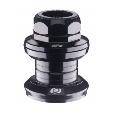 Рулевая колонка BBB ThreadAround, 1, черный, BHP-15 Рулевая колонка BBB ThreadAround, 1, черный, BHP-15Рули<br>Нарезная рулевая колонка.<br><br>Вставные завальцованные подшипники.<br><br>Заглушки рамы: диаметр 30,2 мм.<br><br>Коронка вилки: диаметр 26,4 мм.<br><br>Контргайка: диаметр 22,2 мм.<br>