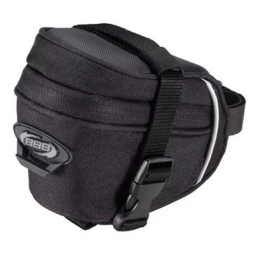 Сумка велосипедная подседельная BBB EasyPack M, черная, BSB-21 Сумка велосипедная подседельная BBB EasyPack M, черная, BSB-21Велосумки<br>Крепление под седло<br><br>Легко чистится<br><br>Резиновые молния пулер предотвращает дребезжания.<br><br>Светоотражающий логотип BBB.<br><br>Размер: M (560 см3)<br>