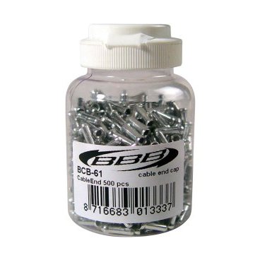 Трос велосипедный BBB derailleur cable end cap CableEnd, 500 штук, 1.2 мм, алюминий, bcb-61d Трос велосипедный BBB derailleur cable end cap CableEnd, 500 штук, 1.2 мм, алюминий, bcb-61dТросики и Рубашки<br>-Наконечник тормозного троса.<br><br>-Упаковка 500 шт.<br><br>-Алюминий.<br><br>-1.2 мм<br>
