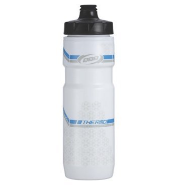 Фляга велосипедная BBB, термо, 500ml, ThermoTank, белый, BWB-51 Фляга велосипедная BBB, термо, 500ml, ThermoTank, белый, BWB-51Фляги и Флягодержатели<br>Термофляга с двойными стенками и изоляционным материалом 3М.<br>Держит ваш напиток холодным в два раза дольше, чем обычная фляга. Также помогает держать горячий напиток теплым дольше.<br>Мягкий и удобный клапан с блокировкой поворотом.<br>Можно мыть в посудомоечной машине.<br>Широкое отверстие для легкой чистки и наполнения.<br>Фляга легко сжимается рукой.<br>Объем: 500 мл.<br>