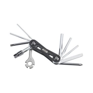 Универсальный набор шестигранников BBB folding tool PrimeFold M, алюминий, BTL-47M Универсальный набор шестигранников BBB folding tool PrimeFold M, алюминий, BTL-47MВелоинструменты<br>Миниинструмент BBB BTL-47M PrimeFold M включает в себя 12 различных инструментов, наиболее часто востребованных в дороге. Миниинструмент BBB BTL-47M PrimeFold M является типичным представителем топовой линейки миниинструментов от именитого голландского производителя и сочетает в себе инструменты из высококачественной каленной инструментальной стали с легким алюминиевым корпусом.<br><br>Миниинструмент BBB BTL-47M PrimeFold M состоит из следующих инструментов: шестигранников на 2, 2.5, 3, 4, 5, 6 и 8 мм, плоской и крестовой отверток, ключа Torx T-25, гаечного ключа на 8 мм, а также набора спицных ключей разных размеров.<br>