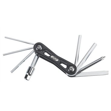 Универсальный набор шестигранников BBB folding tool PrimeFold S, алюминий, BTL-47S Универсальный набор шестигранников BBB folding tool PrimeFold S, алюминий, BTL-47SВелоинструменты<br>PrimeFolds это элитная версия инструмента Maxifold. Инструменты покрыты хромом. И ведь действительно здорово, когда ваш инструмет выглядит красиво?<br><br><br><br>9 функций.<br><br>Шестигранники: 2, 2.5, 3, 4, 5, 6 и 8 мм.<br><br>Крестовая и плоская отвертка.<br>