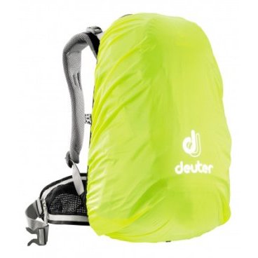 Чехол от дождя для рюкзака Deuter 2016-17 Raincover Square, неоновый, 20-32 л, 39510_8008 Чехол от дождя для рюкзака Deuter 2016-17 Raincover Square, неоновый, 20-32 л, 39510_8008Велосумки<br>Чехлы от дождя современного неонового желтого и синего цвета гарантируют, что содержимое вашего рюкзака останется сухим даже после целого дня плохой погоды.<br><br><br><br>Особенности: <br><br>- отличная защита от дождя благодаря полиуретановому покрытию и швам, проклеенным лентой; <br><br>- люминесцентная краска повышает безопасность на дорогах или в аварийной ситуации.<br><br><br><br>Вес (кг.): 0.07<br><br>Объем (л): 20-32<br><br>Размеры (см.): 50х34х24<br>