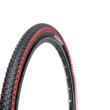 Велопокрышка HORST PQ-817, для MTB, 26x2.125 (54-559), 30 TPI, высокий, черной-красная, 00-001080 Велопокрышка HORST PQ-817, для MTB, 26x2.125 (54-559), 30 TPI, высокий, черной-красная, 00-001080Велопокрышки<br>Велопокрышки Horst предназначены как для продвинутых, так и для начинающих велосипедистов. Каждое изделие, на котором ставится клеймо Horst, продумано до мелочей. Все разработки Horst воплощаются с учетом новых веяний дизайна и велосипедной моды, в производстве применяются самые современные материалы, а производственный процесс постоянно контролируется для сохранения высокого качества продукции. <br><br>Велосипедная покрышка HORST PQ-817<br>Размер: 26x2.125 (54-559)<br>30 TPI<br>Высокий протектор<br>Внедорожная<br>