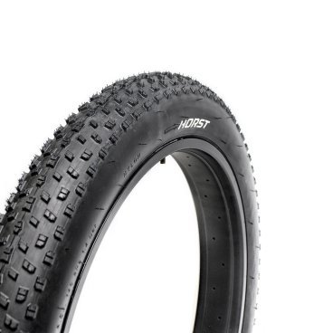 Велопокрышка HORST PQ-772, для FAT BIKE, 26x4.00 (101-559), 30 TPI, низкий, 00-001083 Велопокрышка HORST PQ-772, для FAT BIKE, 26x4.00 (101-559), 30 TPI, низкий, 00-001083Велопокрышки<br>Велопокрышки Horst предназначены как для продвинутых, так и для начинающих велосипедистов. Каждое изделие, на котором ставится клеймо Horst, продумано до мелочей. Все разработки Horst воплощаются с учетом новых веяний дизайна и велосипедной моды, в производстве применяются самые современные материалы, а производственный процесс постоянно контролируется для сохранения высокого качества продукции. <br><br>Велосипедная покрышка HORST PQ-749,<br>Размер: 26x4.00 (101-772)<br>30 TPI<br>Низкий протектор<br>Для FAT BIKE<br>