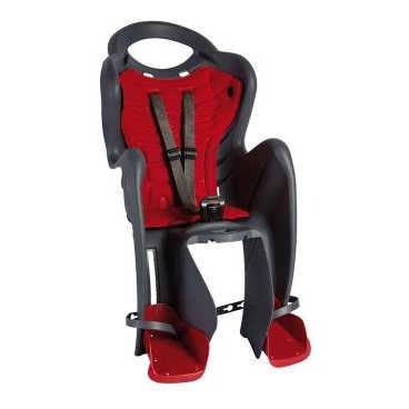Детское велокресло на подседельную трубу BELLELLI Mr Fox Relax B-Fix, чёрное, 01FXRB0000 Детское велокресло на подседельную трубу BELLELLI Mr Fox Relax B-Fix, чёрное, 01FXRB0000Детское велокресло<br>На сегодняшний день торговая марка Belleli является одной из самых надежных производителей товаров для детей. Качество продукции Belleli соответствует Европейскому Стандарту Безопасности при Европейской Экономической Комиссии ООН (ECE), о чем свидетельствует маркировка со значком ECE R44/04.<br>BELLELLI MR FOX Обладает эргономичной спинкой обеспечивая безупречную посадку. Кресло оснащено трехточечными ремнями безопасности, мягкой подкладкой и широкими боковыми щитками, защищающие ноги малыша от попадания в спицы колеса с регулируемыми подножками.<br>Система крепления: Relax B-Fix<br>Система крепления Relax B-Fix предусматривает крепление велокресла на подседельную трубу велосипеда с помощью специального хомута и стальных прутьев, имеет специальную платформу которая дает возможность откинуть кресло назад, обеспечивая больший комфорт. Данная система предназначена для перевозки детей весом до 22 кг.<br>