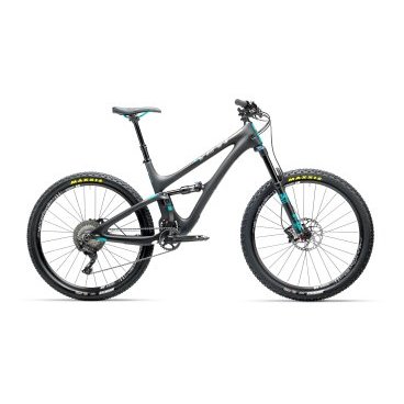 Двухподевсный велосипед Yeti SB5 XT-SLX 27.5 2017 Двухподевсный велосипед Yeti SB5 XT-SLX 27.5 2017Двухподвесные<br>Велосипед Yeti SB5 Carbon XT-SLX (2017) - это самая популярная модель от компании Yeti из-за ее универсальности. Этот велосипед имеет низкий вес, хорошо едет в гору и великолепно - вниз с горы. В 2017 году дизайн рамы несколько изменился, а кроме того, появилась возможность внутренней прокладки тросов и установки втулок увеличенной ширины. Отличный байк на каждый день, на который точно не придётся жаловаться.<br><br>- Модель оснащена навесным оборудованием от Shimano.<br><br>- Для комфортного катания в течение долгого времени на карбоновую раму установлена вилка Fox 34 Performance Boost 110 и задний амортизатор Fox Peformance Float.<br><br>- Велосипед оборудован 11 - скоростной трансмиссией SLX.<br><br>- За остановку отвечают дисковые гидравлические тормоза DEORE.<br><br>- Байк обладает колесами 27,5 дюймов, обутыми в широкие и износостойкие покрышки Maxxis Ardent.<br><br>- Вес велосипеда составляет 12.66 кг.<br><br>ОСНОВНЫЕ ХАРАКТЕРИСТИКИ<br><br>ВилкаFOX 34 150 PERFORMANCE BOOST 110<br>Задний амортизаторFOX PEFORMANCE FLOAT<br>ТормозаDEORE<br>ТРАНСМИССИЯ<br><br>Шифтеры/МанеткиSLX<br>Задний переключательXT<br>КассетаXT 11-46<br>Система/шатуныRACE FACE AEFFECT<br>КОЛЁСА<br><br>ВилсетM1900 WHEELSET 27 6-BOLT SHIM<br>Передняя покрышкаARDENT 2.4 FOLD EXO/TR<br>Задняя покрышкаARDENT 2.25 FOLD EXO/TR<br>НАВЕСНОЕ ОБОРУДОВАНИЕ<br><br>Рулевая колонкаCANE CREEK 40 INSET TAPER<br>РульRACE FACE EVOLVE BAR 750<br>ВыносRACE FACE RIDE 60<br>Подседельный штырьTURBINE DROPPER<br>СедлоWTB CUSTOM SADDLE<br>
