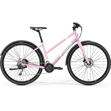Дорожный велосипед Merida Crossway Urban 500 Lady 2017 Дорожный велосипед Merida Crossway Urban 500 Lady 2017Женские<br>Женский дорожный велосипед с оборудованием предпрофессионального класса Shimano, 30 скоростей. Технические особенности: алюминиевая рама Crossway Urban TFS-D-Single, жесткая вилка CC Carbon disc 15, двойные обода Merida Urban, дисковые гидравлические тормоза Shimano M315, длинные крылья, подножка. Подходит для прогулочного и спортивного катания в городских условиях. Диаметр колес - 28 дюймов. Вес - 11,33 кг.<br>Рама и амортизаторы<br><br>РамаCrossway Urban TFS-D-Single-lady<br>ВилкаCC Carbon disc 15<br>Вес всего велосипеда<br>Цепная передача<br><br>МанеткиShimano Deore<br>Передний переключательShimano Deore double<br>Задний переключательShimano Deore Shadow<br>КареткаShimano M627<br>КассетаShimano CS-HG500-10 11-34<br>Количество скоростей20<br>ЦепьKMC X10<br>ПедалиComfort Alloy triple<br>Колеса<br><br>Диаметр28.0<br>ОбодаMerida Urban<br>СпицыBlack stainless<br>ВтулкаCenterlock-15 allen<br>ПокрышкаMaxxis Overdrive 35 kevlar ref<br>Компоненты<br><br>Передний тормозShimano M315 160 cen<br>Задний тормозShimano M315 160 cen<br>ГрипсыCrossway Ergo<br>РульMERIDA comp OS 660 R25<br>Рулевая колонкаBig Conoid semi neck pro<br>СедлоCrossway comfort lady<br>Подседельный штырьMERIDA Expert SB15 27.2<br>РазработкаТайвань<br>ПроизводствоКНР (Тайвань)<br>