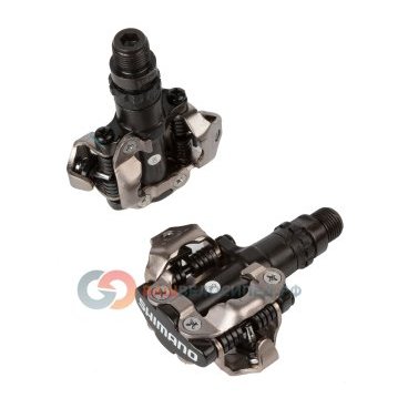 Педали велосипедные Shimano замковые MTB серо-черные EPDM520L 2-3040 Педали велосипедные Shimano замковые MTB серо-черные EPDM520L 2-3040Педали для велосипедов<br>EPDM520L, корпус - алюминий, ось - высокопрочный хром-молибденовый сплав, компактная конструкция с открытым механизмом для легкого застегивания, герметичные картриджные шарикоподшипники, повышенная прочность и грязезащищенность, регулируемые, 380/пара, резьба 9/16, черные, инд. уп.<br>