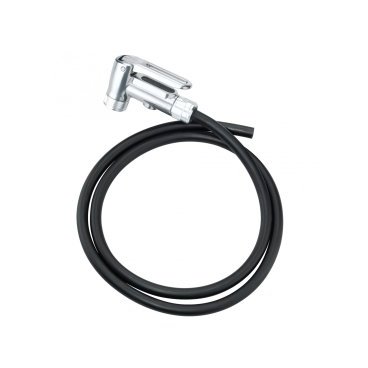 Сменный шланг для насоса TOPEAK SmartHead DX Upgrade Kit w/Smarthead DX1 full metal pump, TSH-DX01 Сменный шланг для насоса TOPEAK SmartHead DX Upgrade Kit w/Smarthead DX1 full metal pump, TSH-DX01Велосипедный насос<br>Сменный шланг для напольного насоса с головкой SmartHead DX (резина, алюминий)<br>